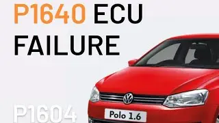 how to fault P1604 Polo Megatronics TCM fault code fixed...