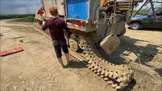 СЛЕТЕЛА ГУСЯНКА с МТЛБУ с УРБ2Д3!!!