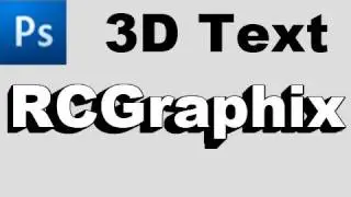 Photoshop Tutorial: Create a 3D Text Effect  -HD-