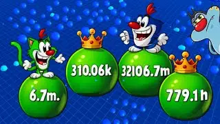 Record-Breaking Performance! 1050.94M in Balls.io! oggy Become A Big Balls Jack BOB