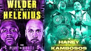 WILDER vs HELENIUS & HANEY vs KAMBOSOS 2