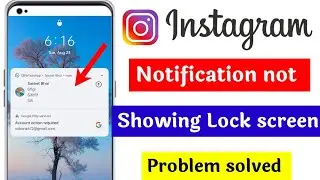 Instagram notification problem in lock screen // How to fix notification not working on Insta