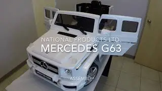 Ride-On Toy Mercedes G63 Assembly Guide