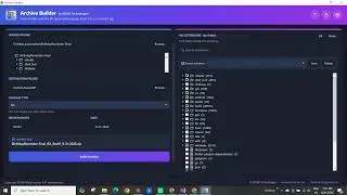 Archive Builder | Windows Application