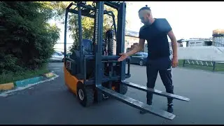 Electric forklift Jungheinrich EFG 110 K overview