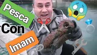 FISH WITH MAGNET!! what a treasure we take out / UNDER WATER.