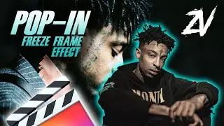 Pop In Freeze Frame Transition (NO PLUGINS) | Final Cut Pro X Tutorial