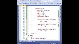 Loading Animation CSS | WebDesign | WebProgramming | ThinhPham 