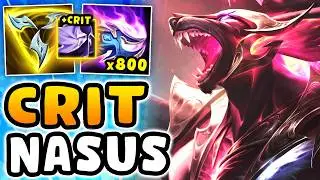 I accidentally picked Nasus jungle in High Elo and went Demon Mode (14 Kills)