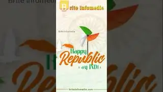 Happy 75th Republic Day 2024 | @briteinfomedia413 | #happy #republicday #2024