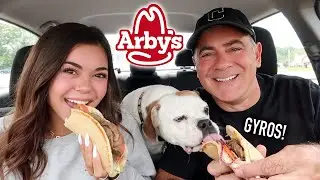 Trying Arbys GYROS! w/ Steph Pappas