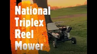 How to adjust blades on Old-school National Triplex Fairway Reel Mower