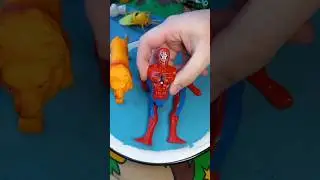 😍Spider-Man and the Liquid Metal Lion❤️