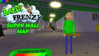 Baldi Super Mall Map Gameplay - Baldi's Frenzy | Roblox
