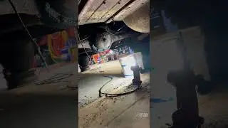 1951 Chevy Fuel Tank Removed