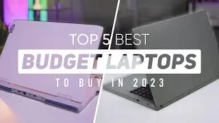 Top 5 Best Budget Laptops To Buy In 2023!