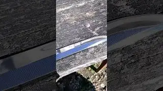 knife from file #diy #file #knife