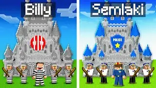 Semlaki POLIZEI vs Billy RÄUBER KÖNIGREICH in Minecraft!