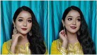 Sangeet/Haldi/Mehendi Ceremony Makeup Tutorial । Smudge Eyeliner। Debopriya's Beauty Bar।