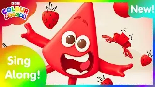 Red's Song Sing Along | Colour Songs for Kids | Kids Learn Colours |  @Colourblocks ​
