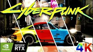 Порше 911 В Киберпанк 2077 [ 4K.RTX ] 