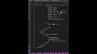 Page loading Animation using HTML and CSS 