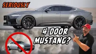Ford is Going to a 4-Door V8 Mustang .. Picking up Where Dodge Left Off?