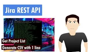 Jira REST API - Get project list CSV with one line of code