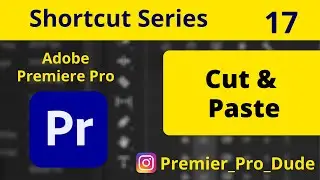 How to Cut & Paste Clips in Adobe Premiere Pro 2020 | Premier Pro Dude