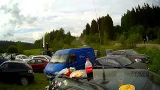 Ралли белые ночи 2014 сход бмв с дальней точки.
