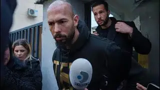 Andrew Tate Speaks After Arrest (New)