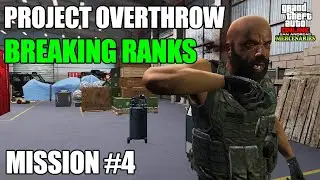 PROJECT OVERTHROW Mission #4: Breaking Ranks Gameplay (HARD) | Stealth | SA Mercenaries DLC