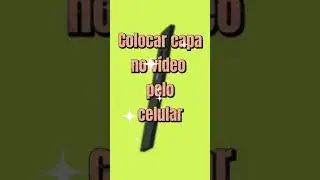 ✅ Como colocar CAPA NO VIDEO do Youtube pelo celular *rápido*