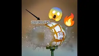 200,000 FPS Slowmo Bullet Vs Egg 😱🔥