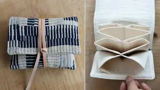 How to sew an accordion pouch