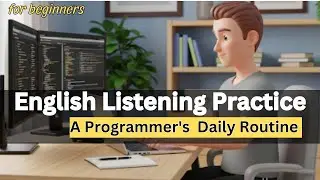 A Day in the Life of a Programmer – Learn English with Jack | Improve Your English |