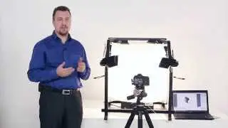 PhotoMechanics 3D Фотостудия S-60ML:  урок 2 по предметной 3D съемке при помощи поворотного стола.