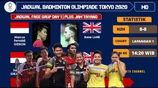 Jadwal Badminton Olimpiade Tokyo 2020 Day1: PLUS JAM TAYANG | Olimpiade Tokyo 2021 Badminton