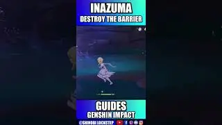 Destroy the Barrier Genshin Impact Inazuma 