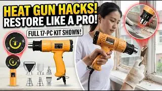 SEEKONE 1800W Heat Gun // Use coupon code for discount // Fast Heating // #Tools & Home Improvement