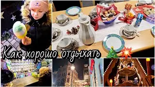 Детский рождественский корпоратив/Посетили ярмарку в городе 🎄.