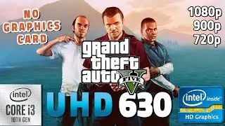 GTA V | Grand Theft Auto V UHD 630 | i3 10100 + 16 GB RAM, Playable or not?