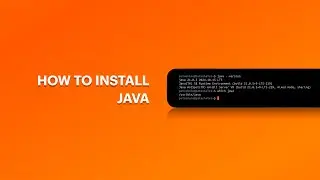 How to Install Java