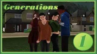 The Sims 3 Generations Ep 1 - Drama Already