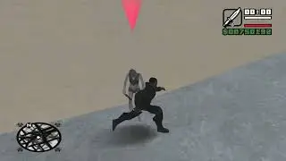 CJ From GTA San Vs Witch From L4D2