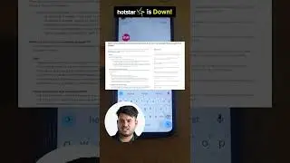 Disney+ Hotstar is down today 