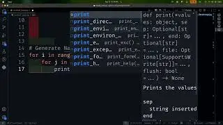 Python print nested loop || Minar Hossain