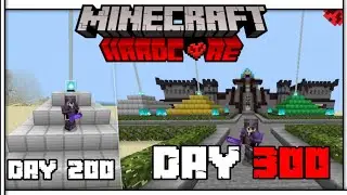 I Survived 300 Days in Desert Only World in Hardcore Minecraft (Hindi)
