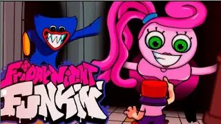 Friday Night Funkin | Vs Poppy Playtime Huggy Wuggy & Mommy Long Legs | Secret Song In Freeplay
