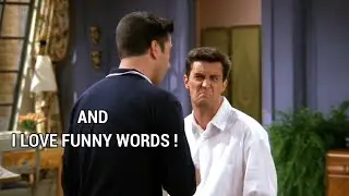 Chandler Bing being, just, Humorous Chandler.